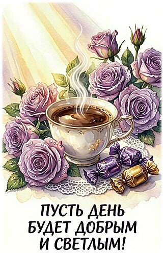 Открытка Доброе утро!