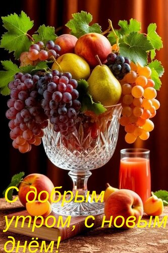 Открытка С добрым утром, с новым днём!