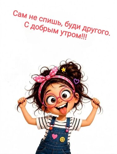 Открытка Сам не спишь буди другого