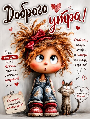 Открытка Доброе утро