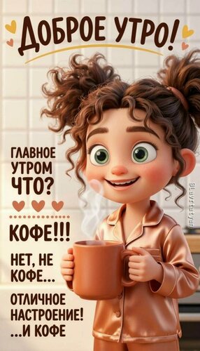 Открытка Доброе утро