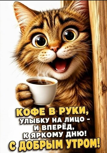 Открытка Доброе утро