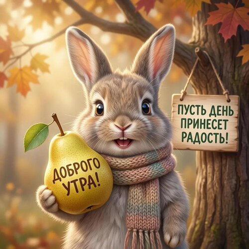 Открытка Доброго утра! Пусть день принесет радость!