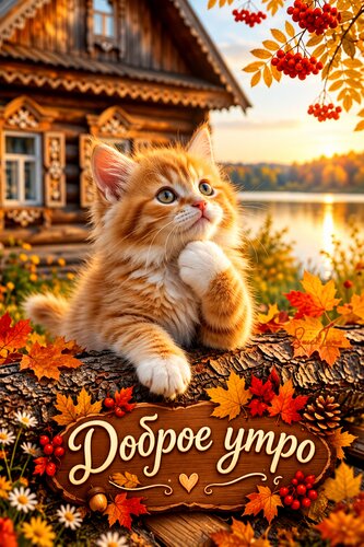 Открытка Доброе утро