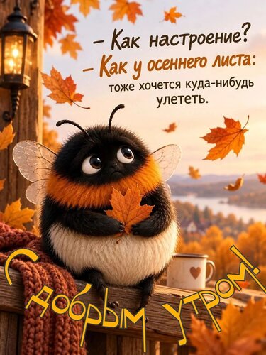 Открытка С добрым утром