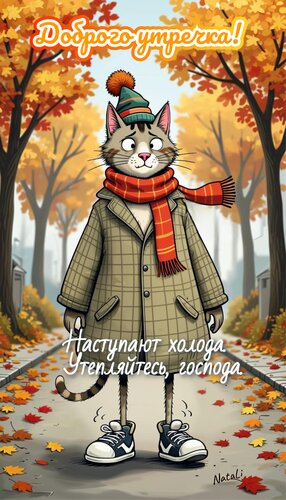 Открытка доброго утречка