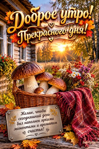 Открытка Доброе утро