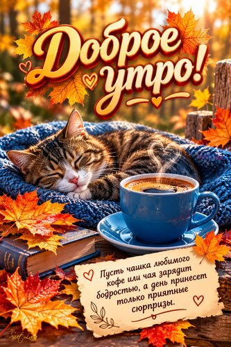 Открытка Доброе утро