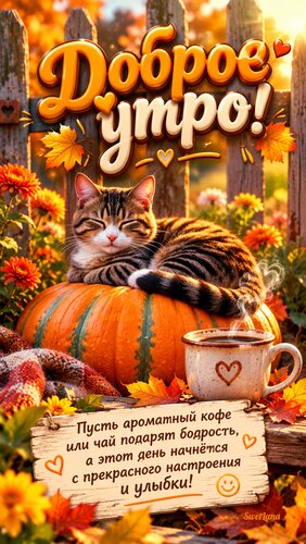 Открытка Доброе утро