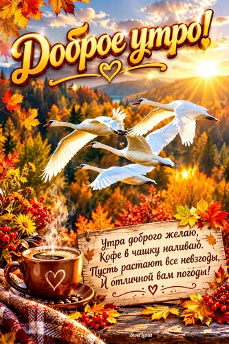 Открытка Доброе утро