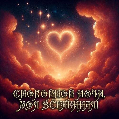 Открытка Спокойной ночи