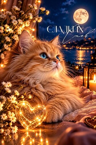 Открытка Сладких снов