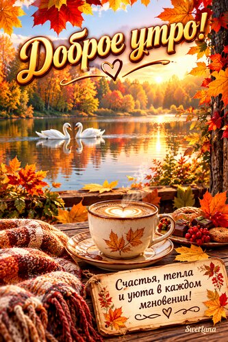 Открытка Доброе утро