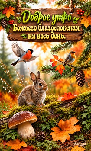 Открытка Доброе утро