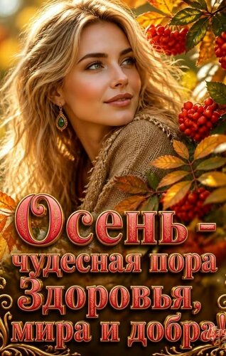 Открытка Осень