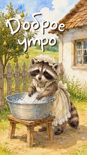 Открытка доброе утро