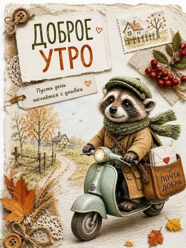 Открытка доброе утро
