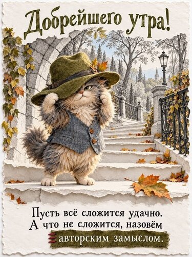 Открытка добрейшего утра