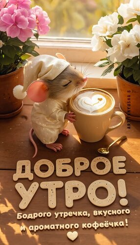 Открытка Доброе утро