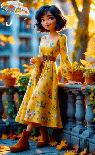 Анимированная открытка Good Morning!