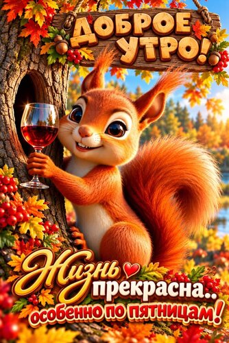 Открытка Доброе утро