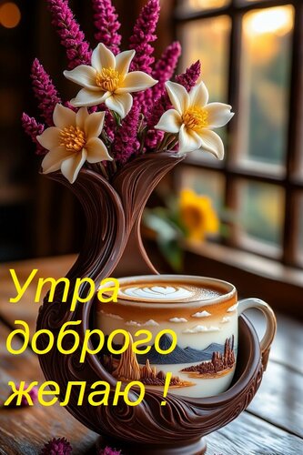 Открытка Утра доброго желаю !