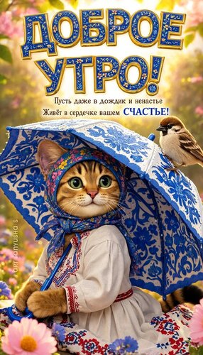 Открытка Доброе утро