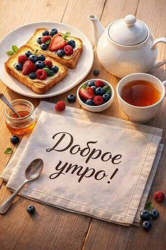 Открытка Доброе утро