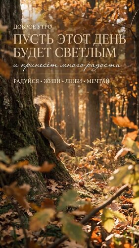 Открытка Доброе утро