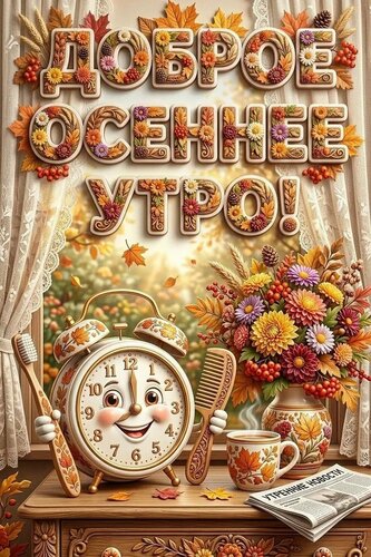 Открытка Доброе утро