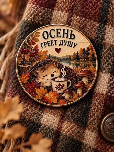 Открытка Осень греет душу