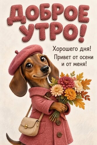 Открытка Доброе утро