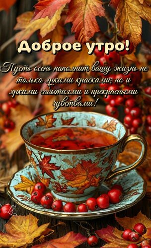 Открытка Доброе утро