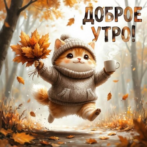 Открытка Доброе утро