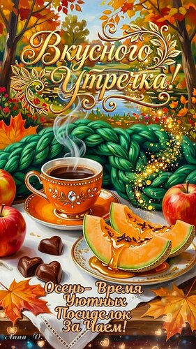 Открытка Вкусного утречка