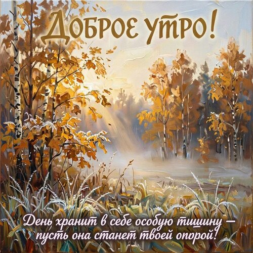 Открытка Доброе утро!