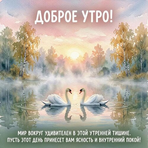 Открытка Доброе утро!
