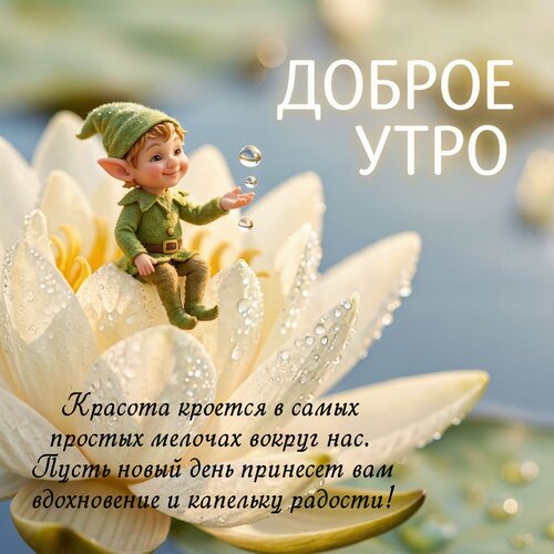 Открытка Доброе утро