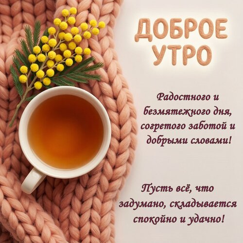 Открытка Доброе утро