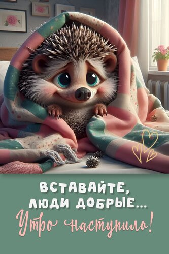 Открытка утро наступило