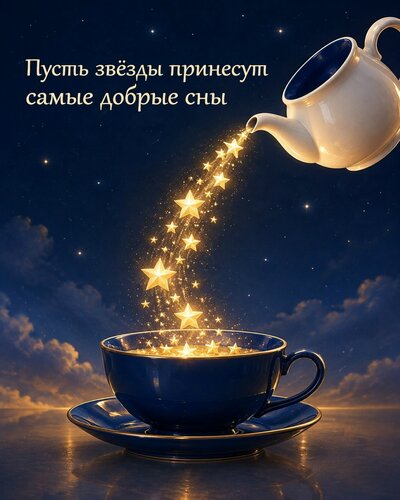 Открытка добрых снов
