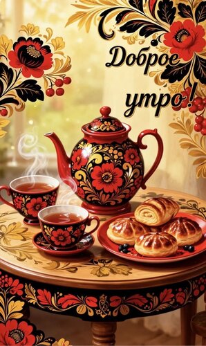 Открытка доброе утро