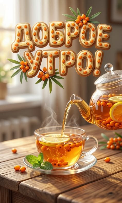 Открытка Доброе утро