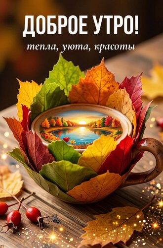 Открытка Тепла уюта красоты