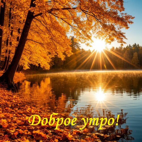 Открытка Доброе утро!