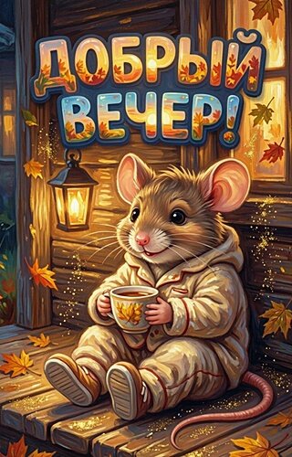 Открытка Добрый вечер!