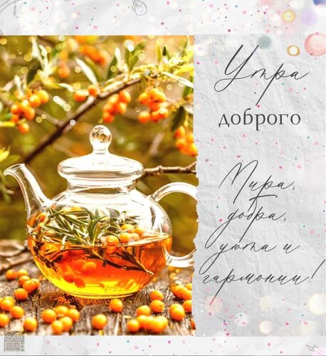 Открытка Доброе утро