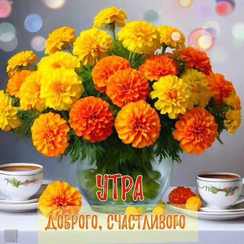 Открытка утра доброго счастливого