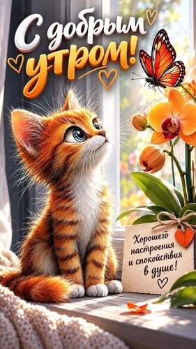 Открытка С добрым утром