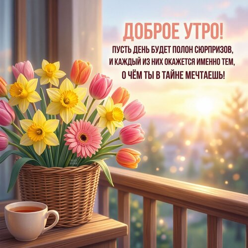 Открытка Доброе утро!